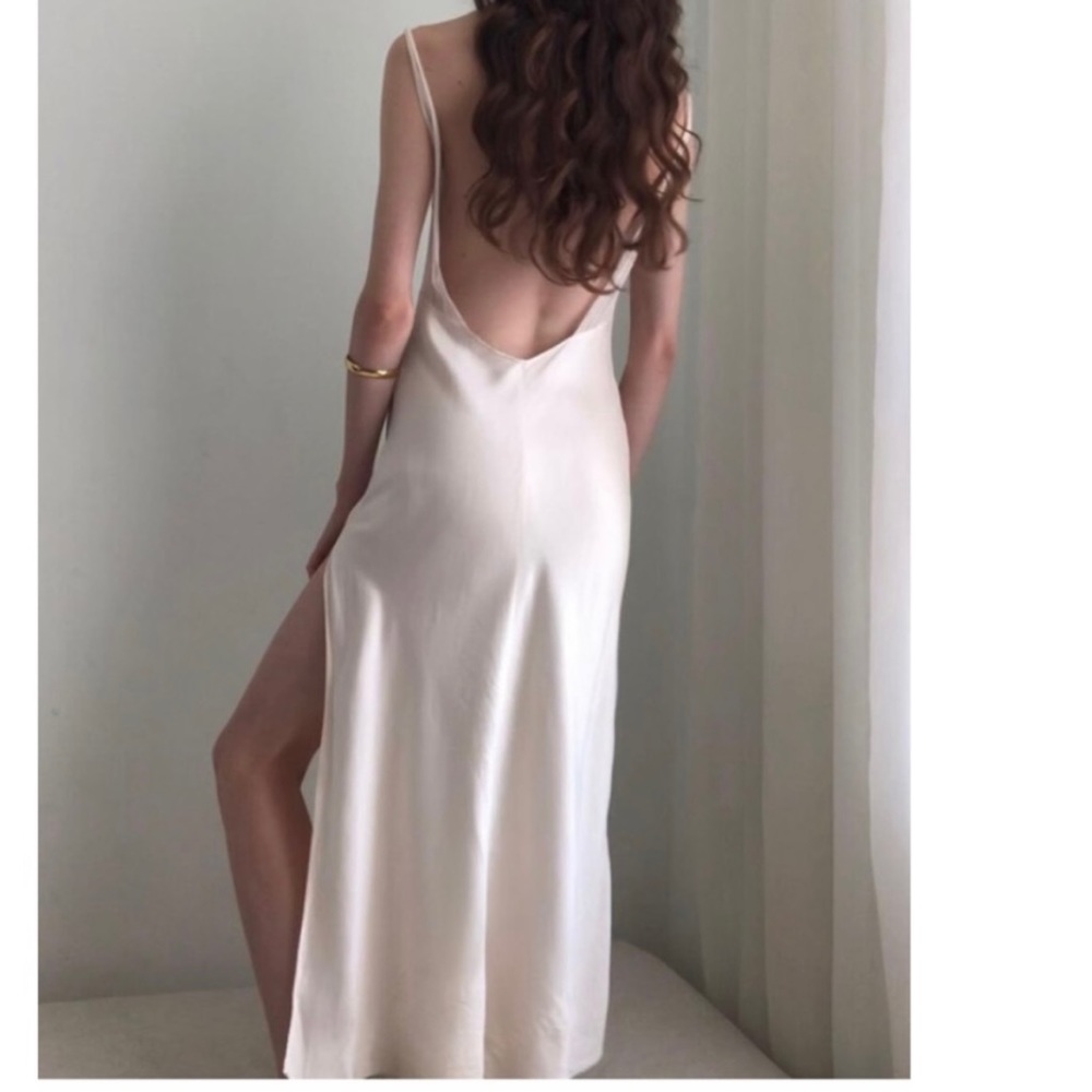 Vintage 90’s 100% Silk Slip Dress Silk Dress